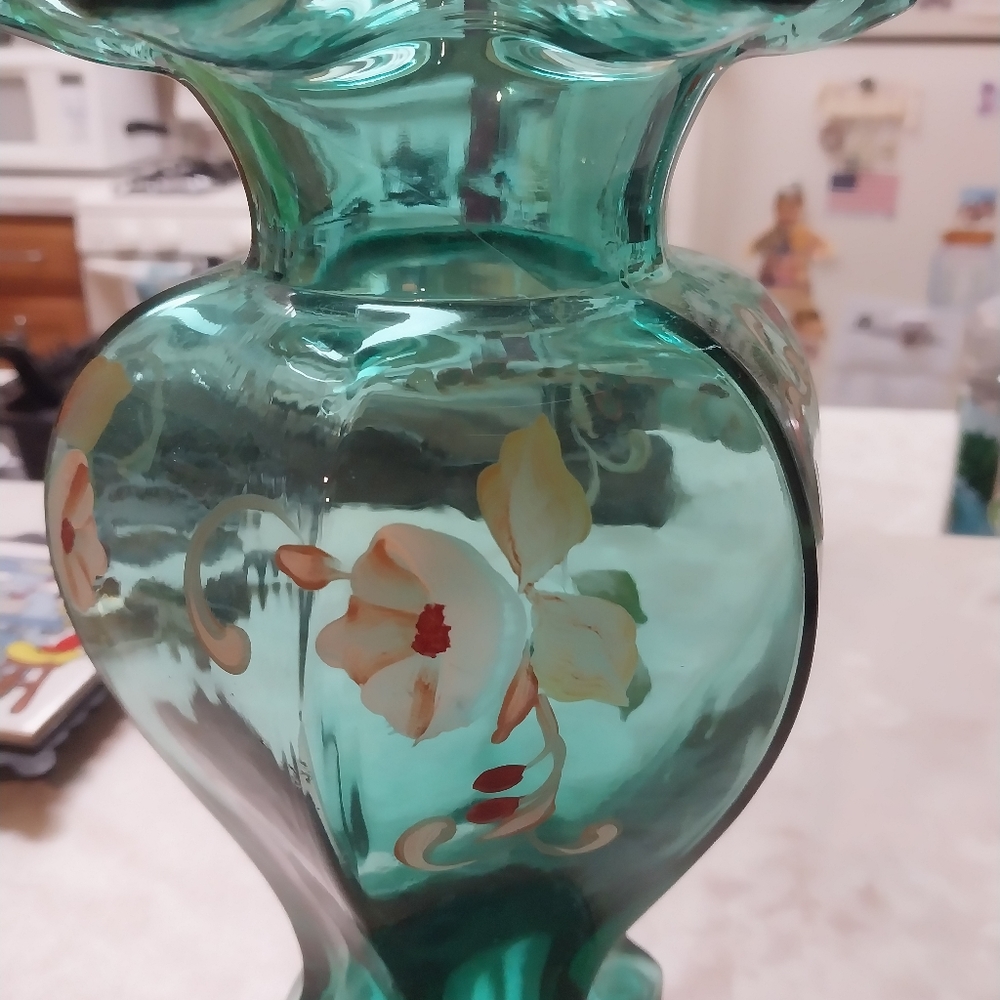 Fenton vase.